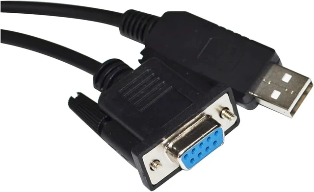 Alt view image 2 of 4 - F&T>D*I FT232RL CHIP USB to D-SUB 9 PIN DB9 Female RS232/RS485 Converter Serial Communication Cable for AINUO Power Analyzer to PC(1.8m,RS232 Signal)