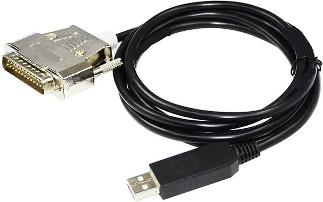 Alt view image 4 of 6 - F&T>D*I FT232RL CHIP USB to D-SUB 25 PIN DB25 Male Adapter RS232 Serial Communication Cable for HIOKI 3532-50 HiTESTER LCR to PC(5M)