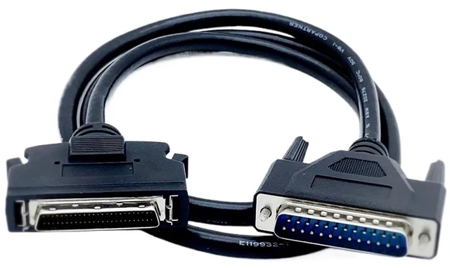 Main image of SCSI HPDB50 to DB25 Male to Male Scanner Cable High Density(1M)