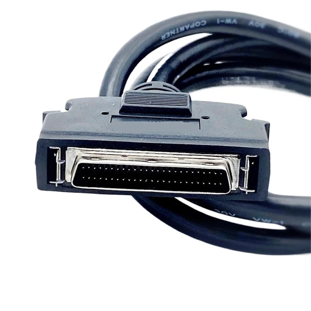 Alt view image 4 of 5 - SCSI HPDB50 to DB25 Male to Male Scanner Cable High Density(1M)