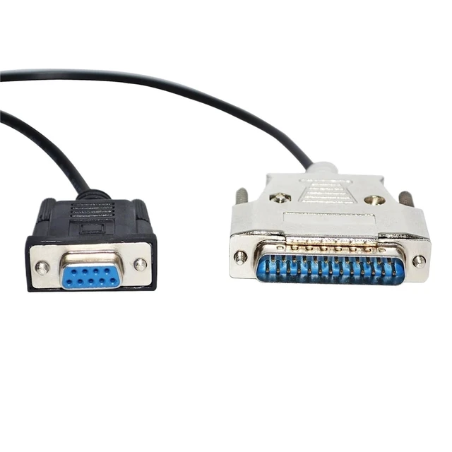 Alt view image 3 of 5 - RS232 D-SUB 9 PIN DB9 Female to DB25 D-SUB25PIN Male Adapter Programming USB-SC09 Cable for A Series SC-09 KABLE(5m)