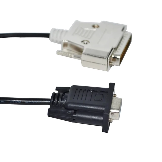 Alt view image 4 of 5 - RS232 D-SUB 9 PIN DB9 Female to DB25 D-SUB25PIN Male Adapter Programming USB-SC09 Cable for A Series SC-09 KABLE(5m)