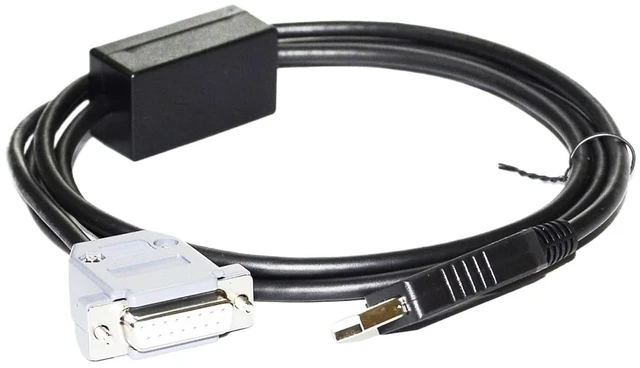 Alt view image 2 of 5 - FT232RL CHIP USB to D-SUB 15-PIN DB15 Female RS232/RS485 Converter Serial Communication Cable for Hamilton PSD Syringe Pump(1.8M,RS232 Signal)