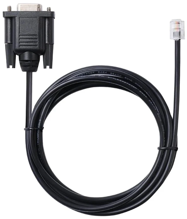 Alt view image 3 of 5 - RJ12 Serial Cable RS232 DB9 Female to RJ12 6P6C Serial Cable for Rack PDU and 2G Rack Automatic Switches 940-0144A(3m)