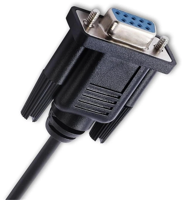 Alt view image 4 of 5 - RJ12 Serial Cable RS232 DB9 Female to RJ12 6P6C Serial Cable for Rack PDU and 2G Rack Automatic Switches 940-0144A(3m)