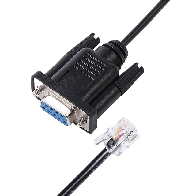 Alt view image 3 of 4 - Eurotherm 631 Series Servo Drive Config Cable RS232 DB9 Female to 4P4C for X15/RS232 Interface Configuration Communication(3m)