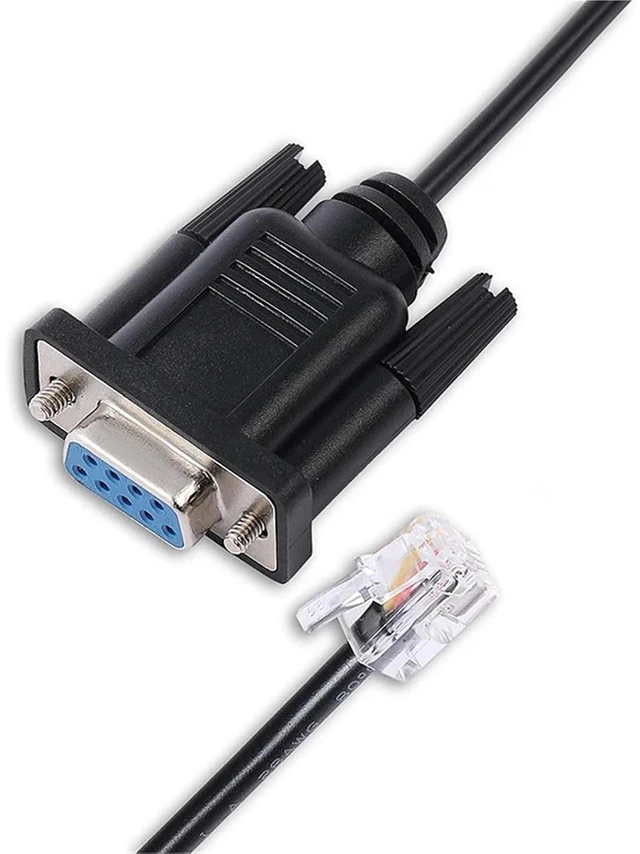 Main image of Nexstar RS-232 9 Pin DB9 Female to RJ9 4P4C Update Upgrad Cable for Hand Control 93920(3m)