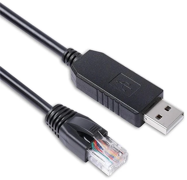 Alt view image 3 of 3 - CP2102 USB to RJ45 RS232 Serial NexRemote PC Port Cable for Connecting GPS CPC CGE Telescope Mount to Computer(1.8M)