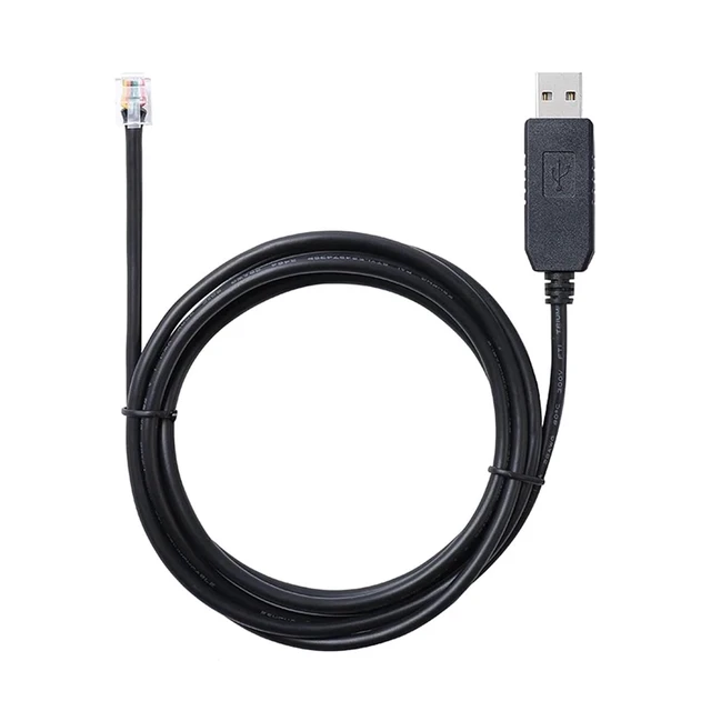 Alt view image 3 of 4 - Series 90-30 IC693CBL316 Serial Cable USB RS232 to RJ11 Station Manager Cable(3m)