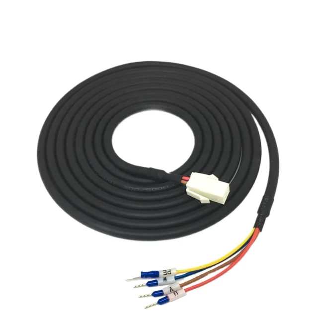 Alt view image 3 of 4 - Servo Power Cable Encoder Cable MFECA0030EED MFECA0050EED MFECA0030EAD MFECA0050EAD for A4 A5 A6 Series(Encoder Cable 10M,A4 A5)