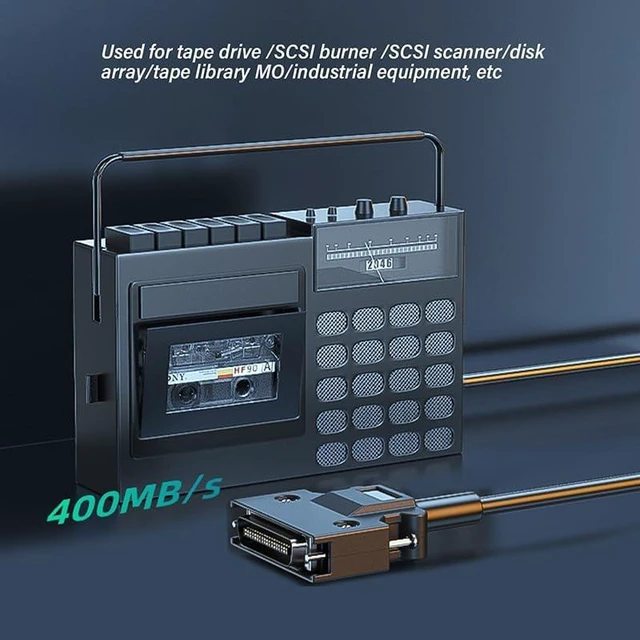 Alt view image 4 of 7 - SCSI Servo Connection Cable CN14P CN20P CN26P CN36P CN50P Connectors 50cm to 500cm for Tape Libraries Scanners
