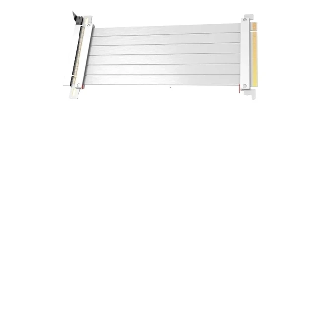 Alt view image 3 of 4 - High Speed PC Graphics Cards Connector Cable Riser Card PCI-E X16 Flexible Cable Expansion Port Adapter(45,A)