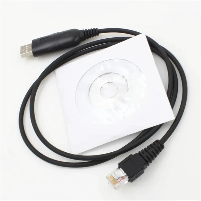 Main image of 1pc USB Programming Cable 8-PIN Jack for Mobile Car Radios GX2000 VX-2000 VX-2100 FT2500 VX-2500 VX-2208