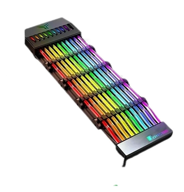 Alt view image 5 of 5 - RGB Extension Power Supply Cable Neon Wire ATX RGB Cable Pc Hardware Computer Peripherals Argb Sync Gpu Light 24Pin Sleeved