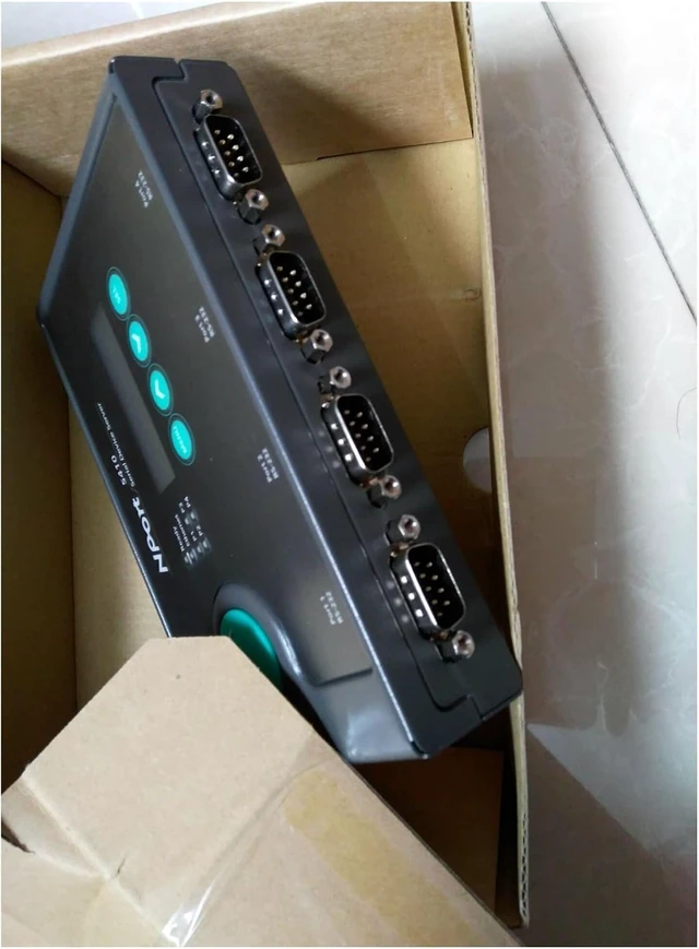 Alt view image 3 of 3 - 4-Port RS-232 Serial Server NPORT 5410 Original