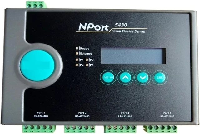 Alt view image 2 of 5 - 4-Port RS422 RS485 Serial Server NPORT5430 Original