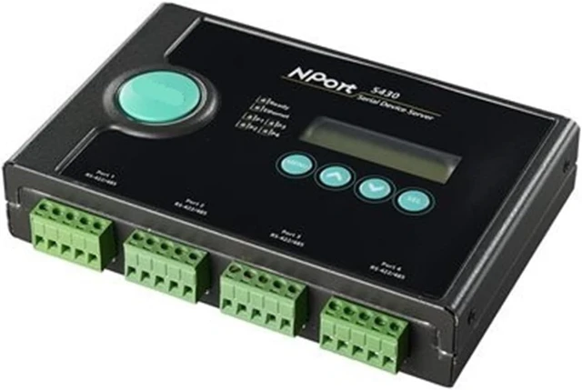 Alt view image 3 of 5 - 4-Port RS422 RS485 Serial Server NPORT5430 Original