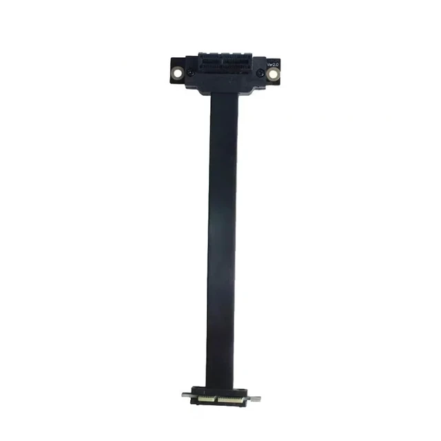 Main image of PCIE PCI Riser PCI-E PCI E Cable PCI Card for Motherboard Extender Converter Adapter X1 X4 X8 Extension(90 Degrees (500mm))