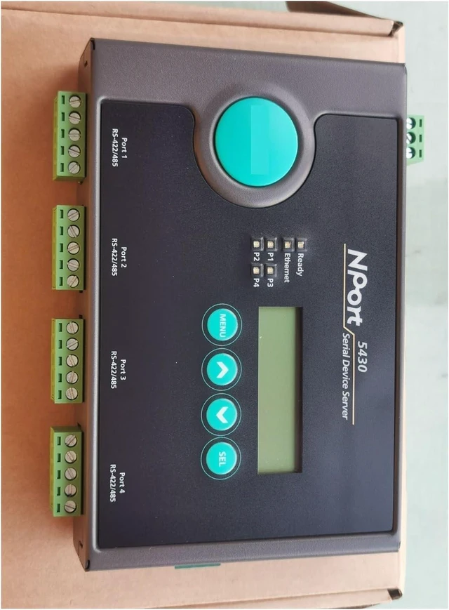 Alt view image 5 of 5 - 4-Port RS422 RS485 Serial Server NPORT5430 Original