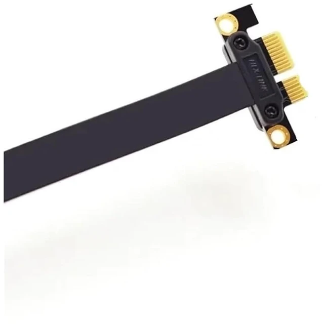 Alt view image 5 of 6 - PCIE PCI Riser PCI-E PCI E Cable PCI Card for Motherboard Extender Converter Adapter X1 X4 X8 Extension(90 Degrees (500mm))