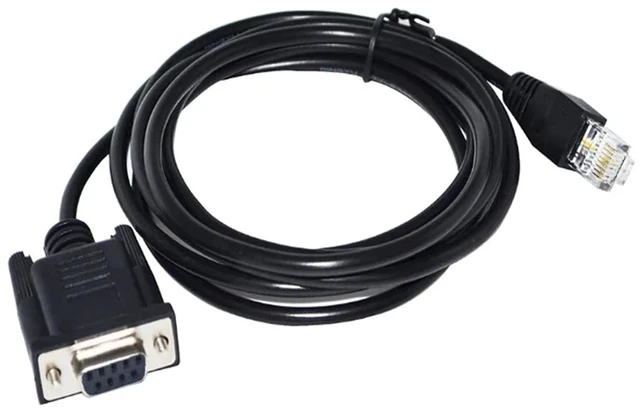 Main image of 00F50C0-0020 Compatible with HSP5 Protocol DB9 to RJ45 Connector Conversion Cable