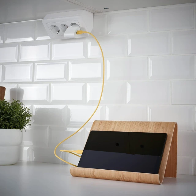 Alt view image 4 of 7 - ProTuning SITTBRUNN USB-A to USB-C, 1 m, light yellow