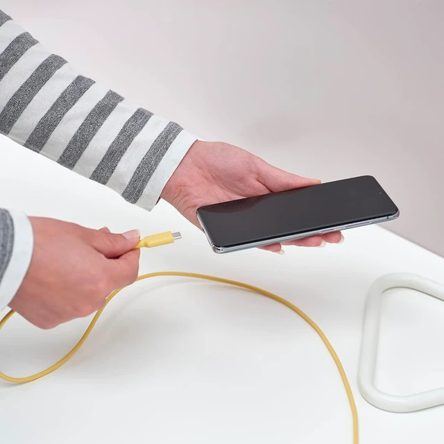 Alt view image 3 of 7 - ProTuning SITTBRUNN USB-A to USB-C, 1 m, light yellow