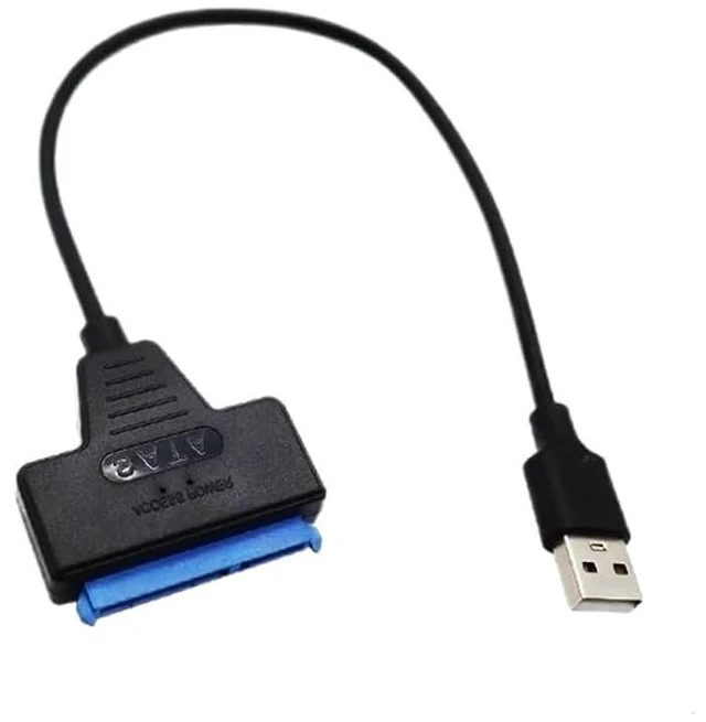 Alt view image 3 of 6 - USB 3.0 SATA 3 Cable Sata to USB 3.0 Adapter Up to 6 Gbps Support 2.5 Inch External HDD SSD Hard Drive 22 Pin Sata III Cable(Type c 3.0)
