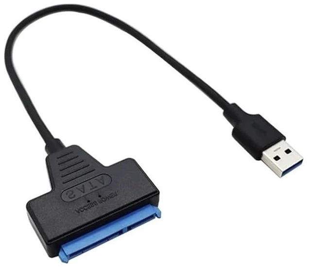 Alt view image 5 of 6 - USB 3.0 SATA 3 Cable Sata to USB 3.0 Adapter Up to 6 Gbps Support 2.5 Inch External HDD SSD Hard Drive 22 Pin Sata III Cable(Type c 3.0)