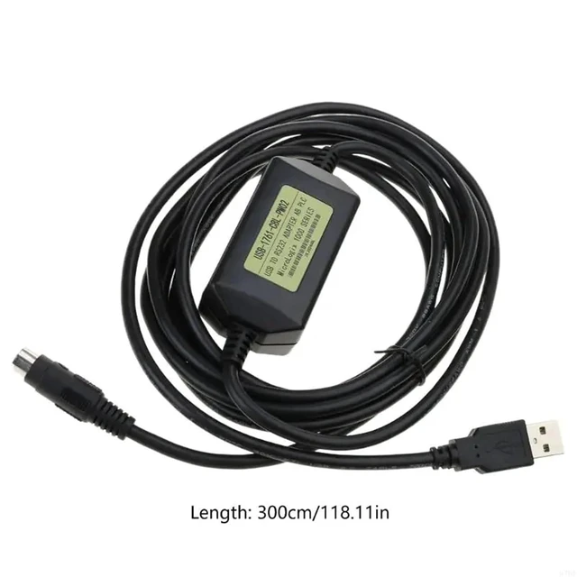 Alt view image 5 of 5 - 1pc 87HD USB-1761-CBL-PM02 for Micrologix 1000/1200/1500 Series Programming Cable