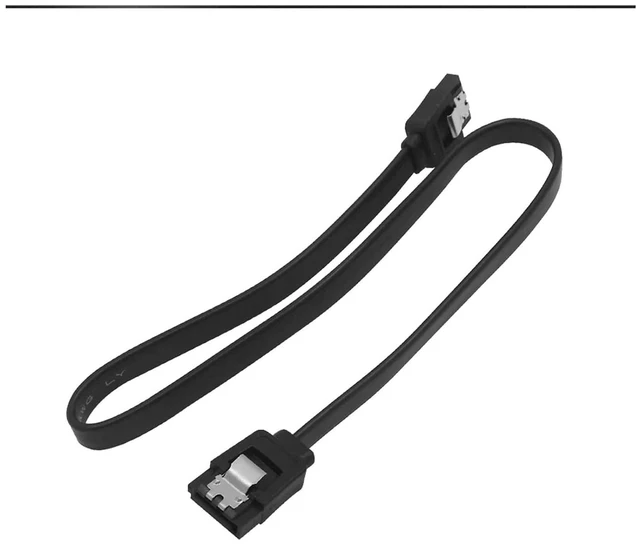 Main image of Cable 3.0 Sol*/id State Hard Disk Serial Data Cable Multi-Spec Flexible Sata Hard Disk Cable Compatible with Devices(Black)