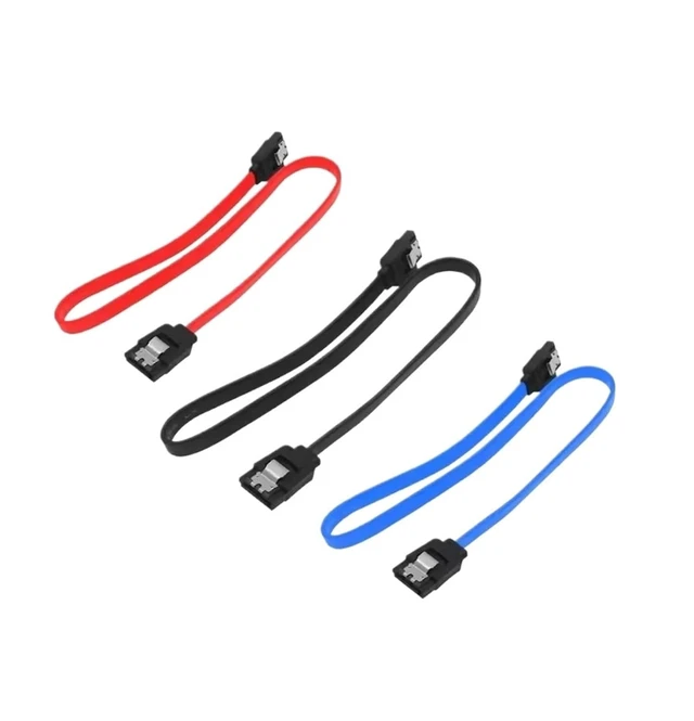Alt view image 2 of 3 - Cable 3.0 Sol*/id State Hard Disk Serial Data Cable Multi-Spec Flexible Sata Hard Disk Cable Compatible with Devices(Black)