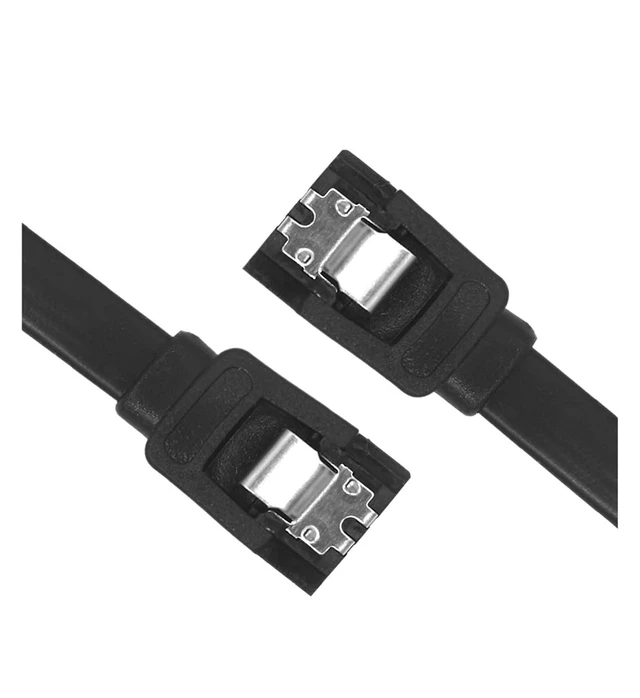 Alt view image 3 of 3 - Cable 3.0 Sol*/id State Hard Disk Serial Data Cable Multi-Spec Flexible Sata Hard Disk Cable Compatible with Devices(Black)