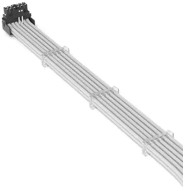 Main image of 90 Degree 12+4Pin 12VHPWR to 3pcs PCi-E GPU 8Pin Graphics Video Card PCIE 5.0 3090Ti 4090 4080 PSU Adapter Extension Cable(4 8P White TypeB)
