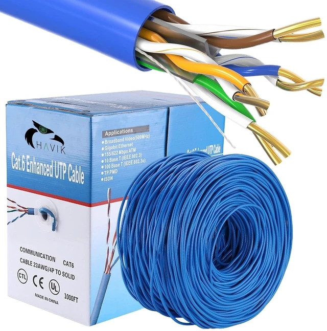 Main image of HAVIK Cat6 Ethernet Cable 1000ft