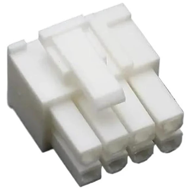 Main image of 4.2mm 5557 Connector 24Pin 18Pin 10pin ATX 4+4P EPS 8Pin CPU 6+2P GPU 6pin PCIE Housing Jacket Modular Power Cable Use(6 2Pin)