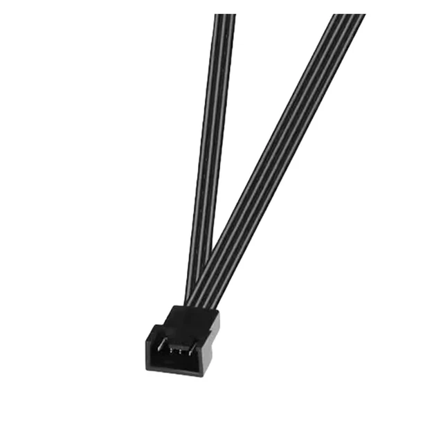 Alt view image 5 of 6 - Portable Fan PWM Splitter Female to Male Power Multi Splitter p/;vc Insulation Material Extension Cable Connector for PC Case Fan(3pcs,5 Ways)