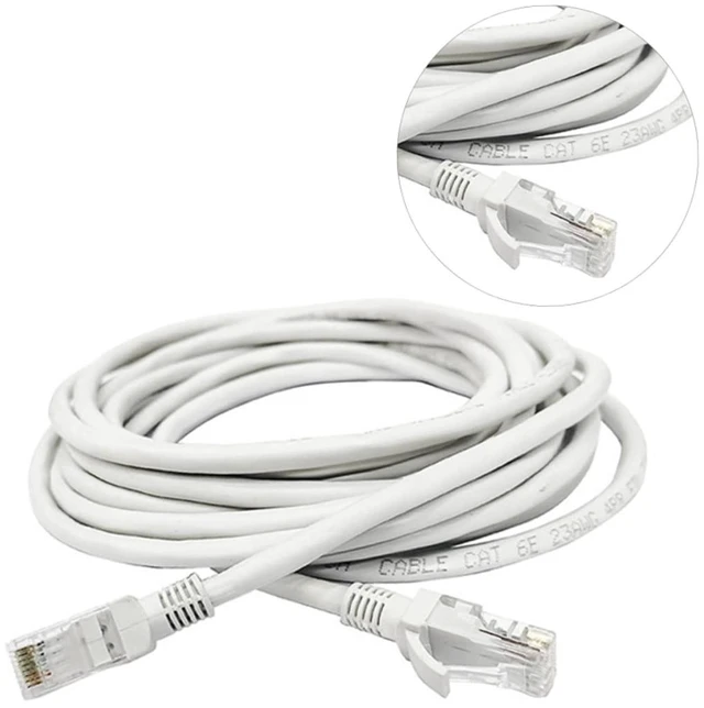 Alt view image 3 of 7 - LALAFINA Ethernet Cable High Jumper Cord for Smooth Compatible with Ports for Use
