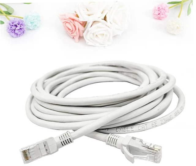 Alt view image 7 of 7 - LALAFINA Ethernet Cable High Jumper Cord for Smooth Compatible with Ports for Use