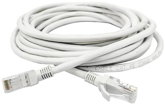 Main image of balacoo Ethernet Cable High Cable for Smooth Compatible with Routers and More for Gaming and Streaming White