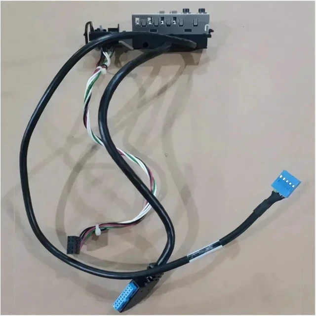 Alt view image 2 of 3 - ZHANGLH Computer USB 3.0 Socket and ON/Off Power Button Switch with Cable Replacement for 480 G2 490 400 MT Chassis