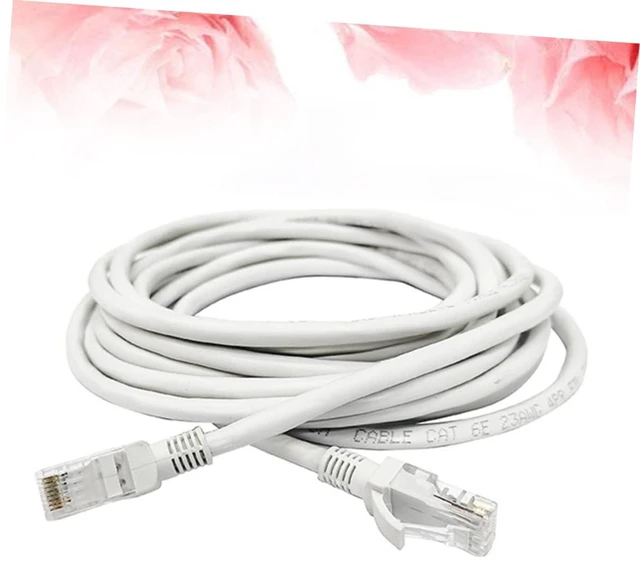 Alt view image 3 of 7 - balacoo Ethernet Cable High Cable for Smooth Compatible with Routers and More for Gaming and Streaming White