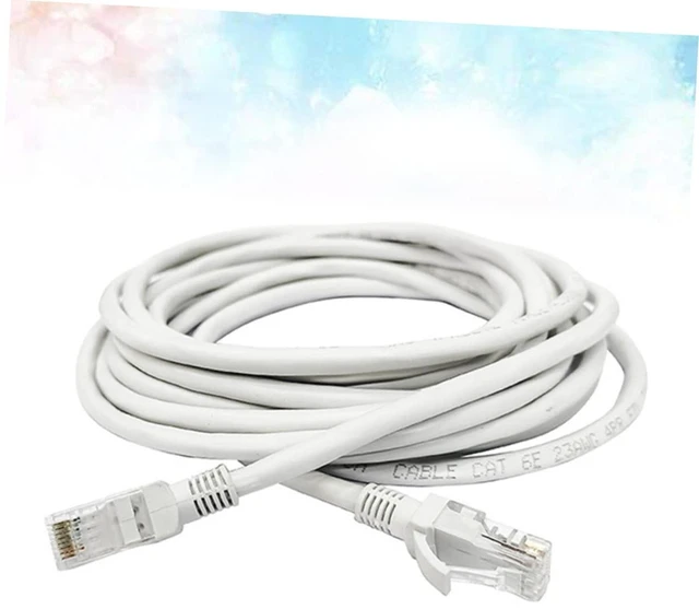 Alt view image 5 of 7 - balacoo Ethernet Cable High Cable for Smooth Compatible with Routers and More for Gaming and Streaming White