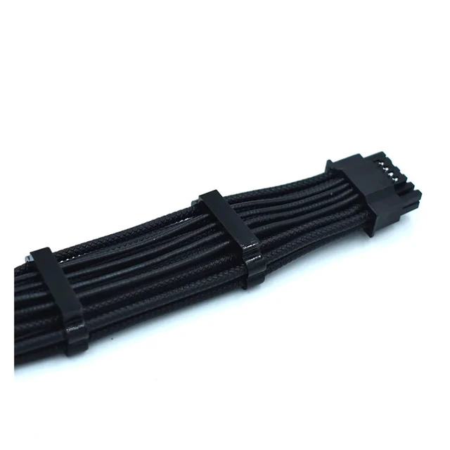 Alt view image 4 of 5 - ATX3.0 12VHPWR Power Cable PCI-e 5.0 12VHPWR ATX3.0 600W 16AWG Male to Male Graphic Card GPU 12+4pin for 4000 Series(30cm)