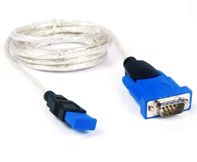 Alt view image 2 of 4 - Industrial Grade Conversion Cable USB to RS232 Serial Port Z-TEK Universal Data Programming Download Line USB-232