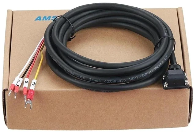 Main image of MR-PWS1CBL3Meter-A1-L Suitable for A1 Low Power Motor Line Cable