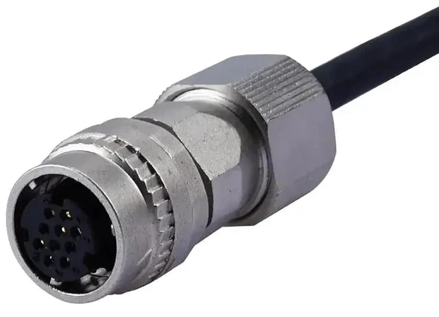 Alt view image 3 of 3 - MR-J3ENSCBL10M-L for High Power Coding Line Cable 10m