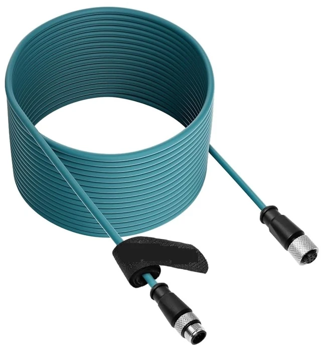 Main image of Cables M12 A-Code 8 Pin Male to 8 Pin Female Cat6a