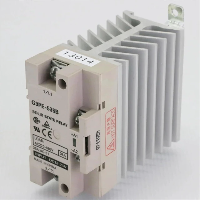 Alt view image 5 of 6 - 1PCS G3PE-535B Solid State Relay AC20 0-480V 35A