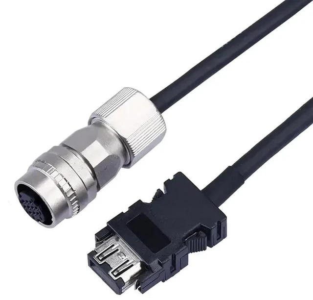 Alt view image 2 of 3 - MR-J3ENSCBL10M-L for High Power Coding Line Cable 10m